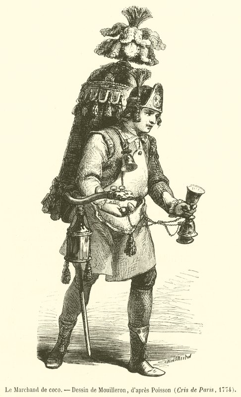 The Coconut Merchant (gravyr) av French School