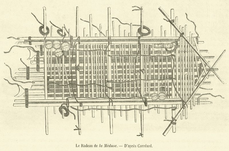Medusas flotte (gravyr) av French School