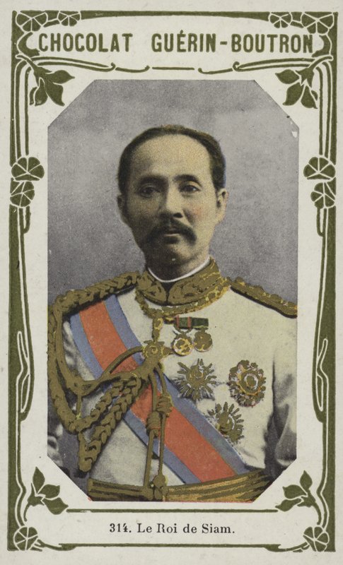 Le Roi de Siam (coloured photo) av French School
