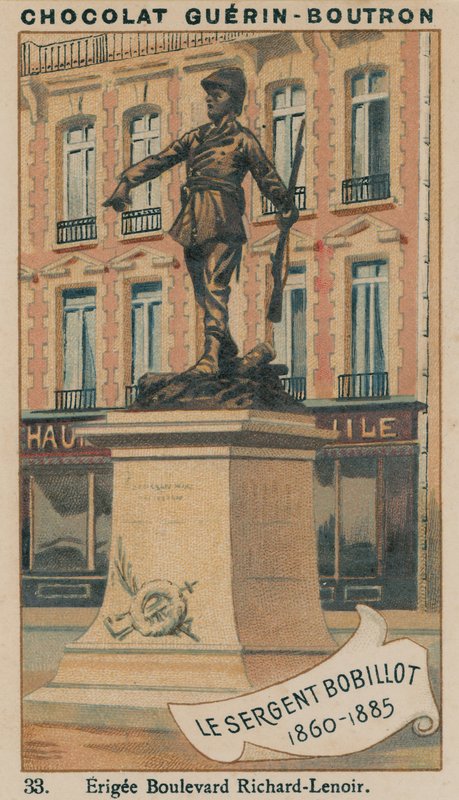 Sergeant Bobillot, 1860-1885, Erigee Boulevard Richard-Lenoir av French School
