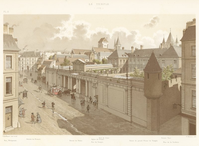 Templet, 1770 av French School