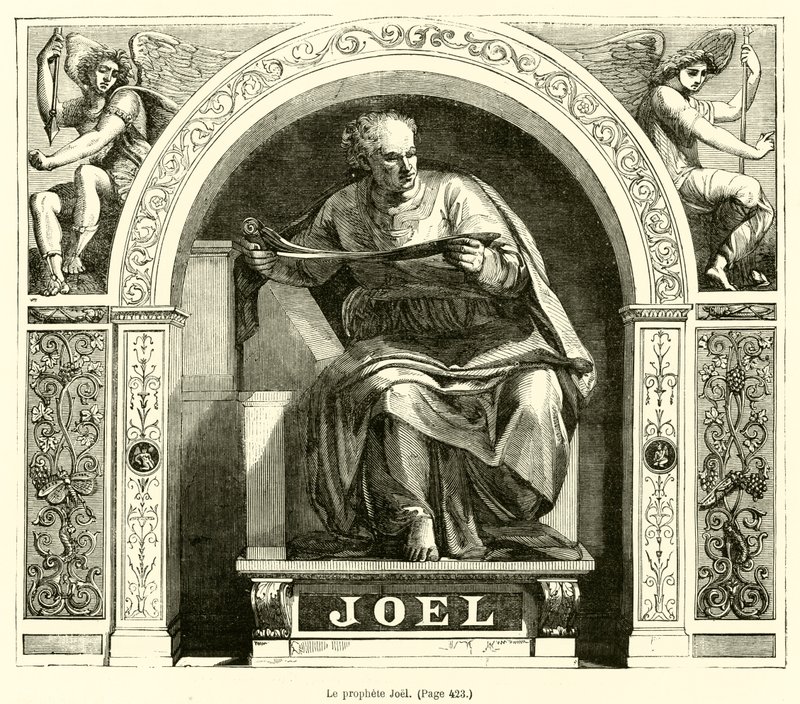 Profeten Joel (gravyr) av French School