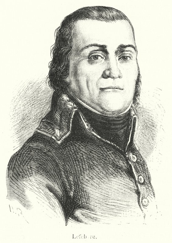 Lefebvre (gravyr) av French School