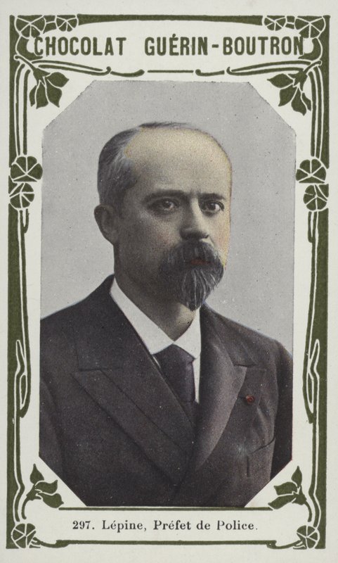 Lepine, Prefet de Police (färgad bild) av French School