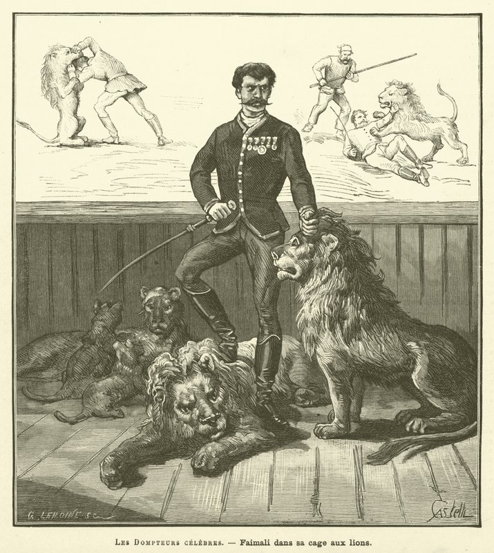 Famous Tamers (gravyr) av French School