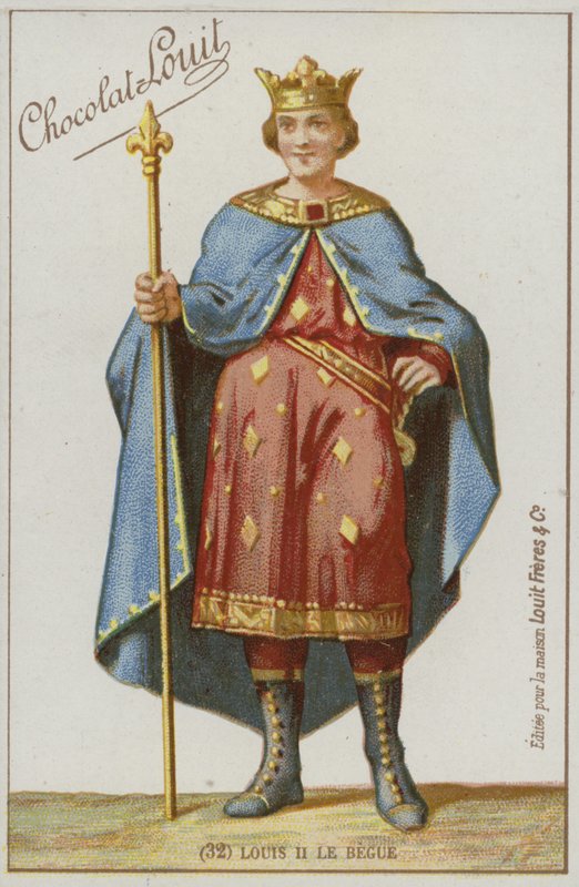 Louis II och Begue av French School