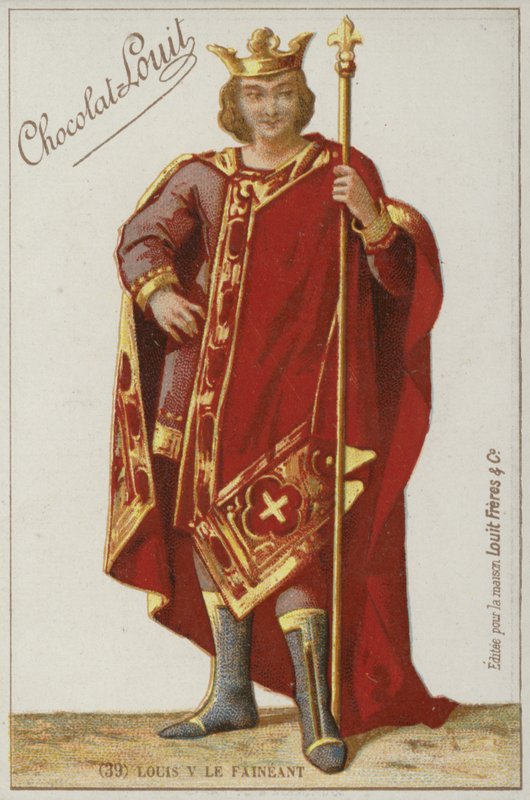 Louis V le Faineant av French School