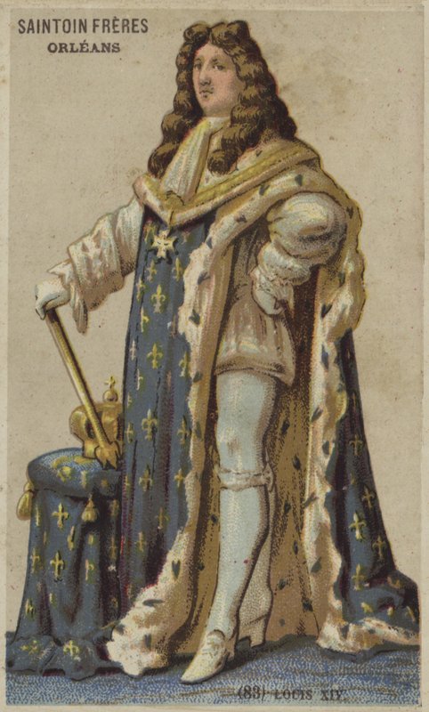 Ludvig XIV av French School