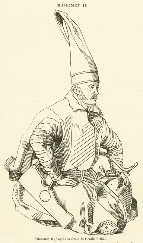 Mahomet II (gravyr) av French School