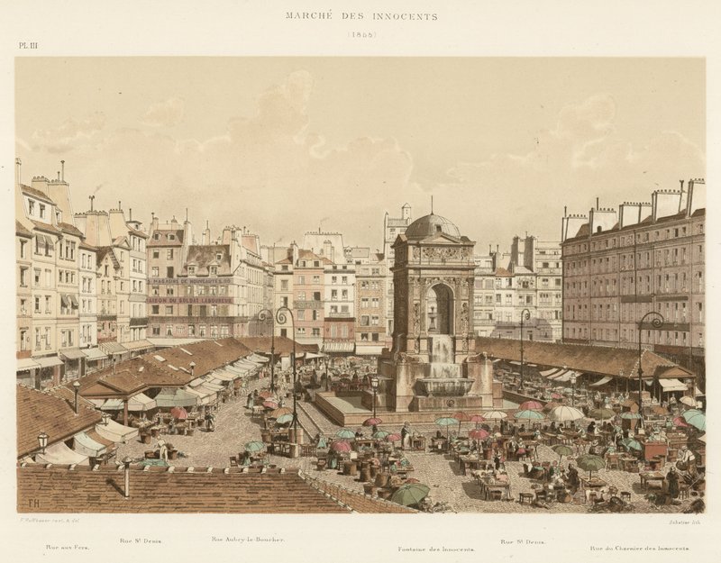 De oskyldigas mars, 1855 av French School