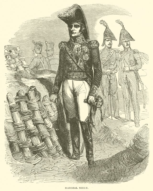 Marshal Soult (gravyr) av French School