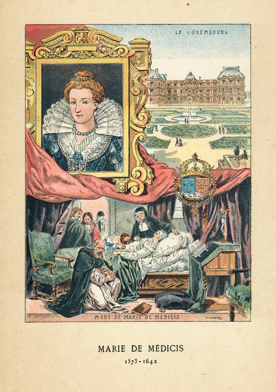 Mary de Medici av French School