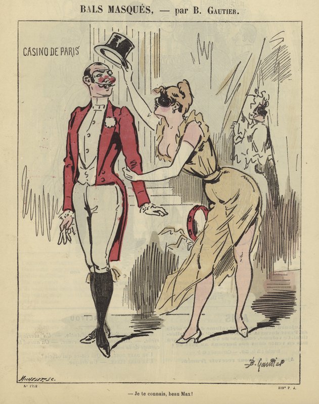 Maskerade bollar av French School