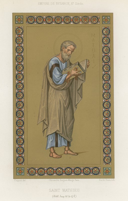 Aposteln Matteus av French School