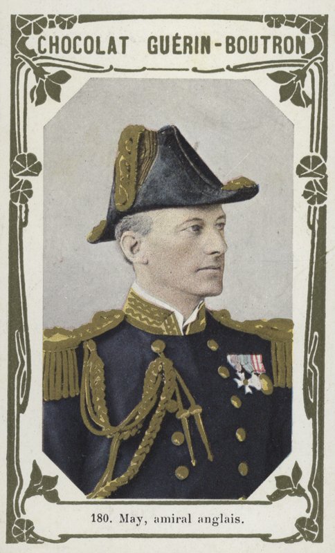 May, brittisk amiral (färgad bild) av French School