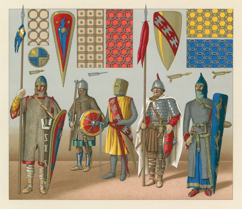 Middle Ages Costumeswed av French School