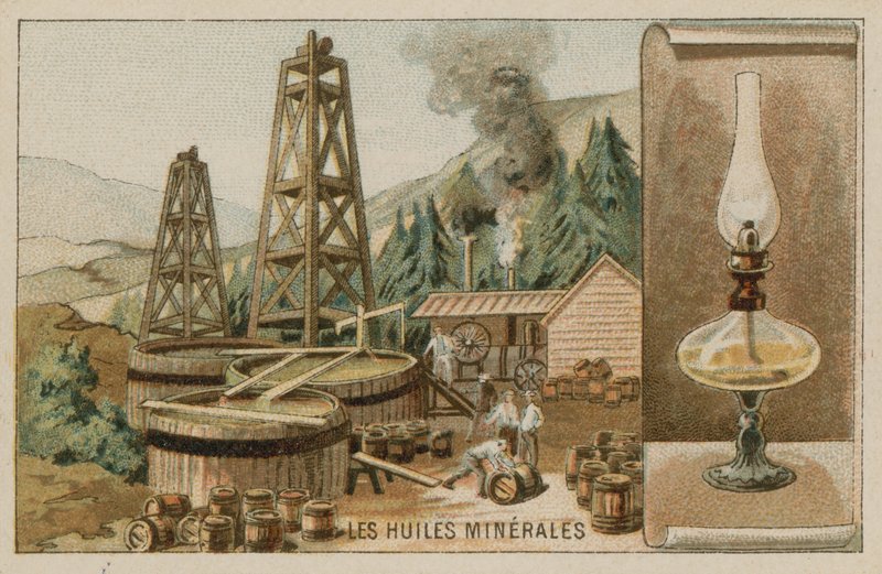 Mineraloljor av French School