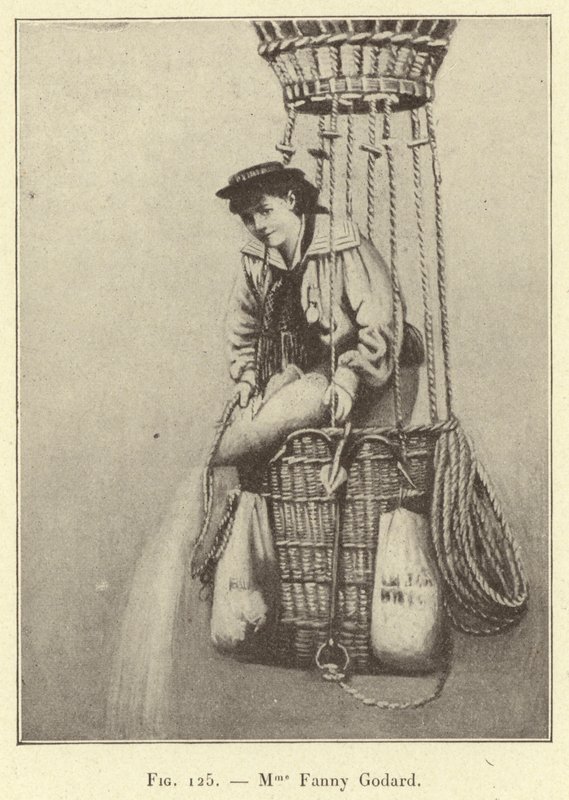 Mme Fanny Godard (gravyr) av French School