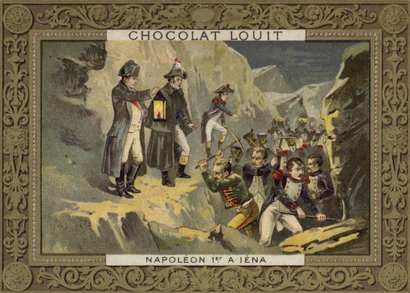 Napoleon i slaget vid Jena, 1806 av French School