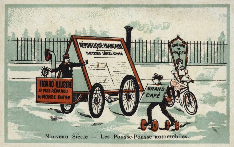 Nytt århundrade - autorickshaws av French School