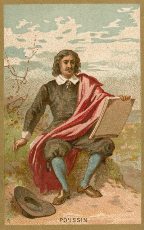 Nicolas Poussin, fransk konstnär av French School