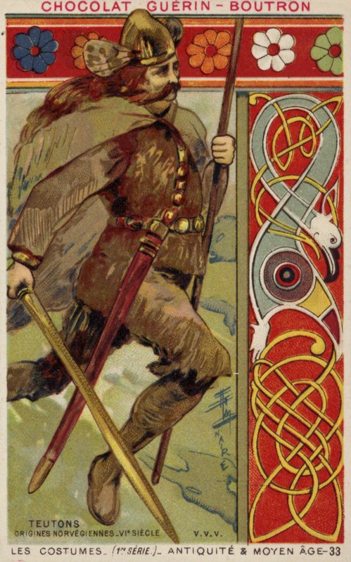Norsk vikingadräkt, 600-talet av French School