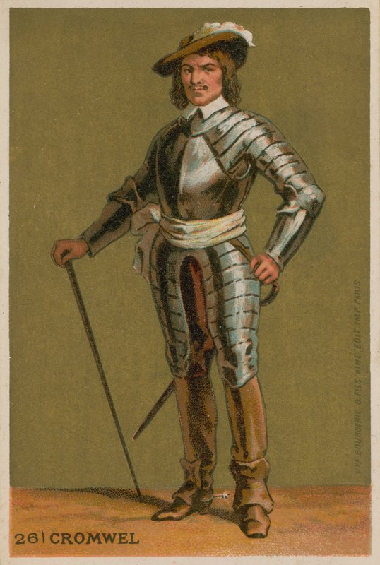 Oliver Cromwell av French School