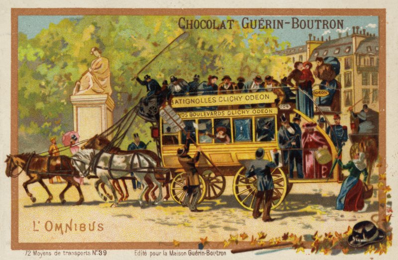 omnibus (kromolit) av French School