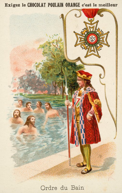 Badets orden (chromolitho) av French School