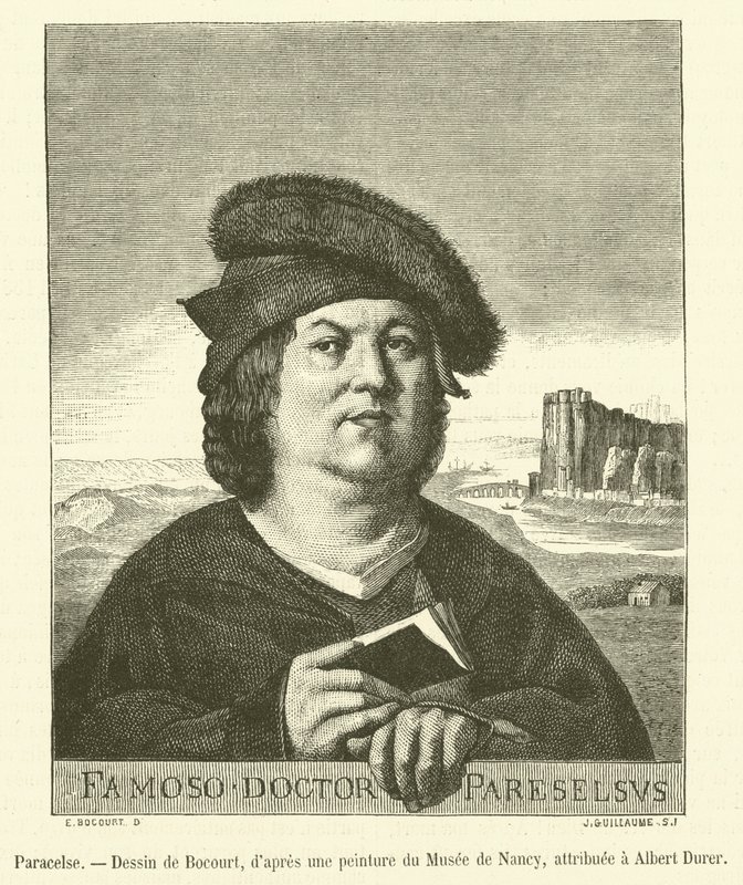 Paracelsus (gravyr) av French School