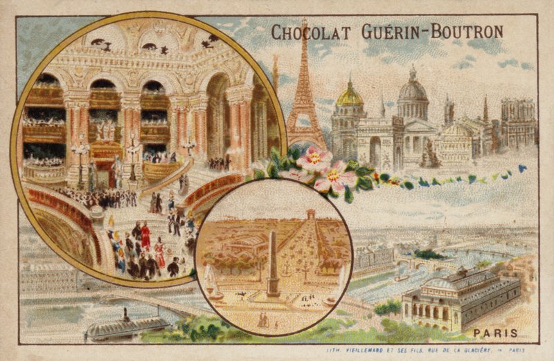 Paris (kromolit) av French School