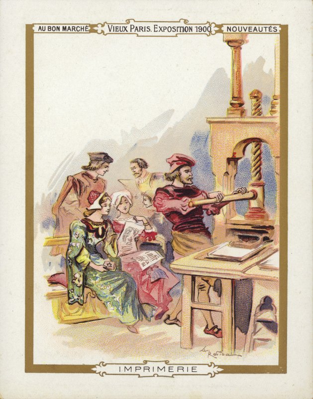 Parisutställning 1900, Tryckaren av French School