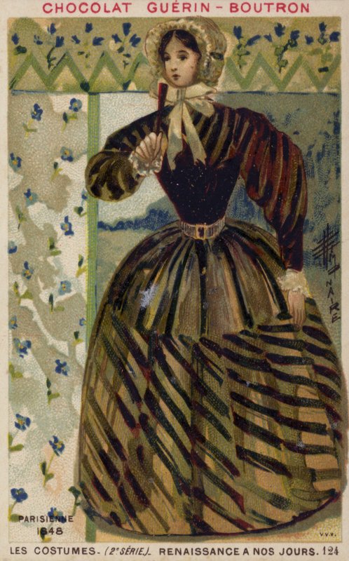 Parisiskt mode, 1848 av French School