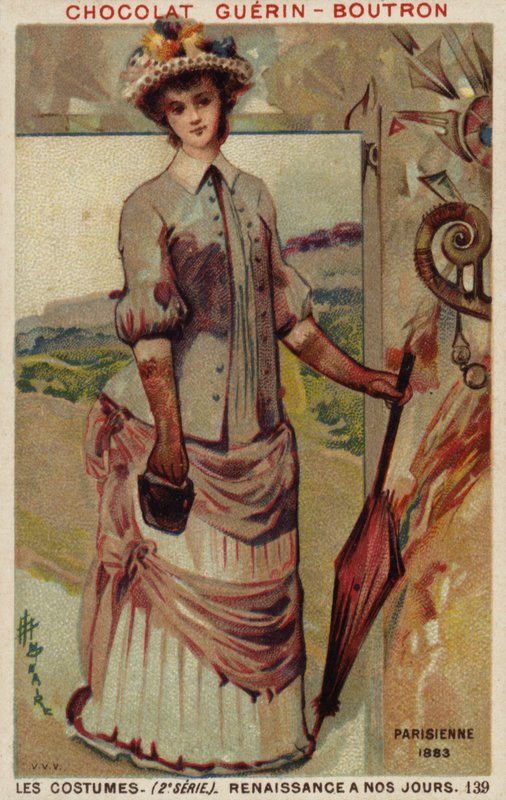 Parisiskt mode, 1883 av French School