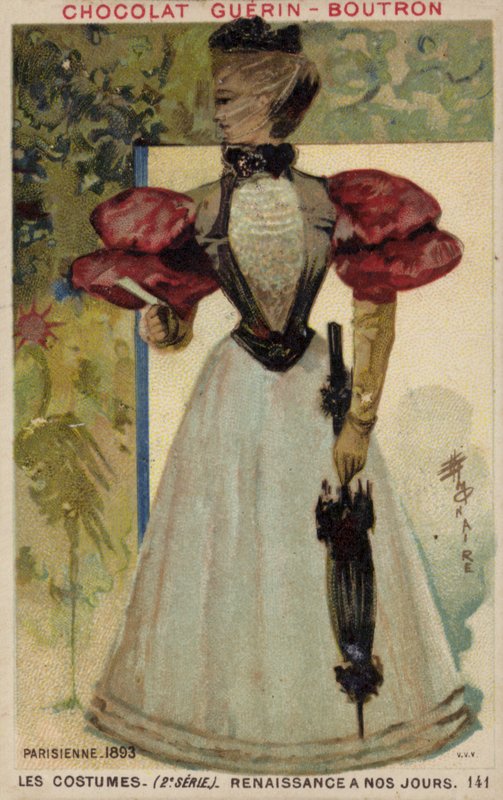 Parisiskt mode, 1893 av French School