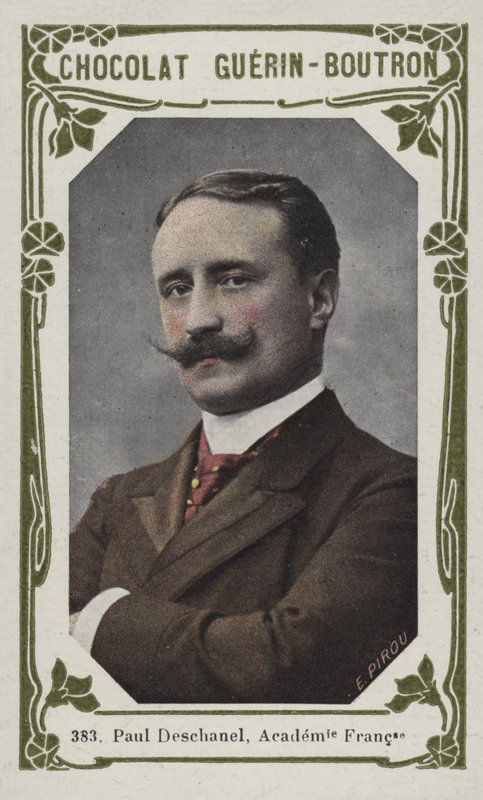 Paul Deschanel, Franska Akademien (färgad bild) av French School