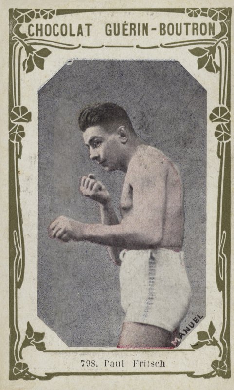 Paul Fritsch (färgad bild) av French School
