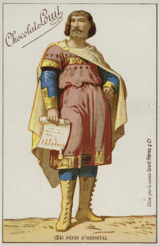 Pepin dHeristal av French School