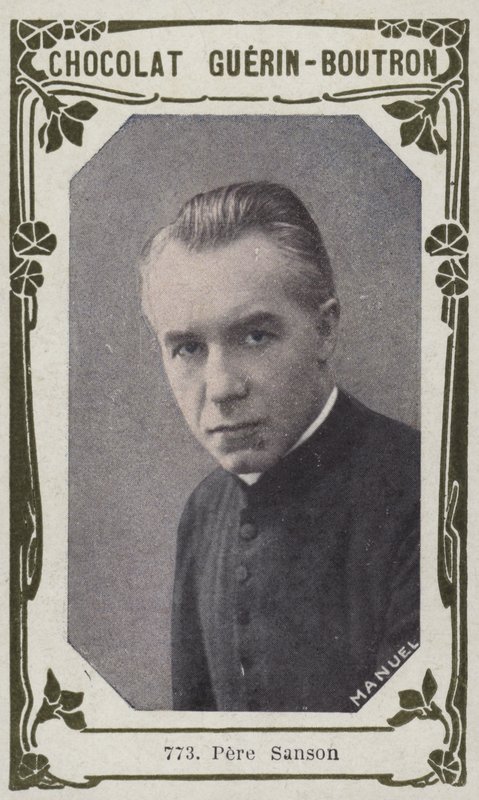 Pere Sanson (färgad bild) av French School