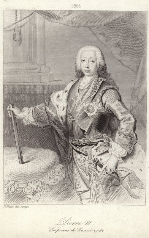 Peter III av Ryssland av French School