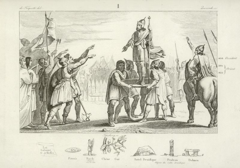 Pharamond, frankernas kung av French School