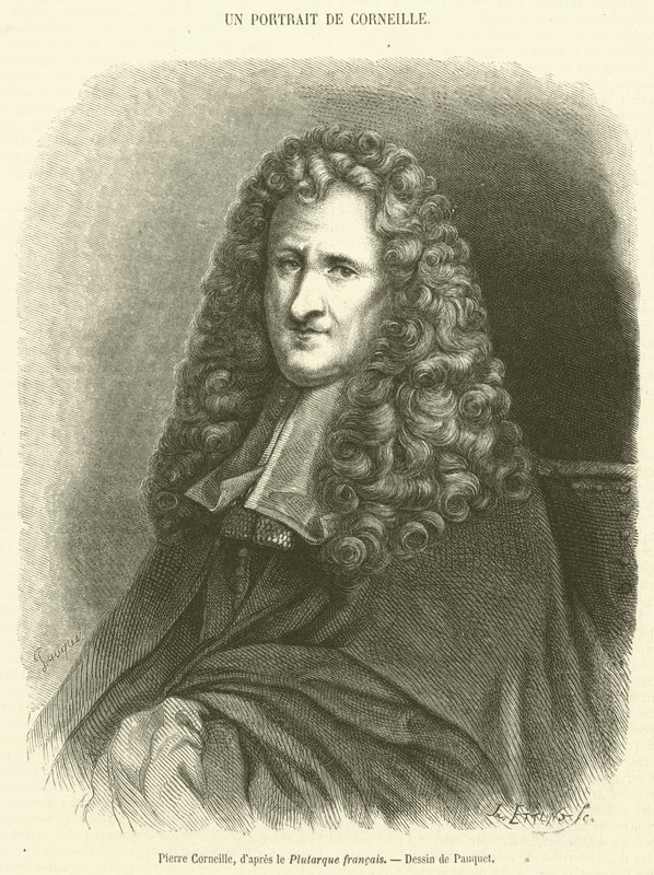 Pierre Corneille (gravyr) av French School
