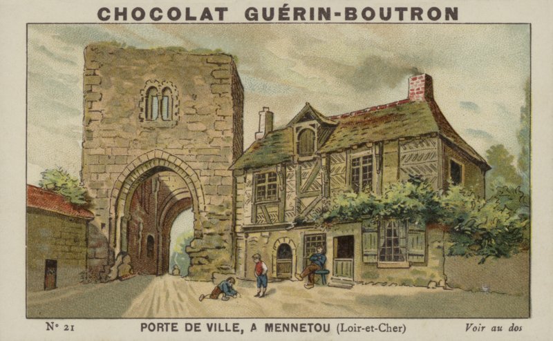 Stadsporten, i Mennetou, Loir-et-Cher av French School