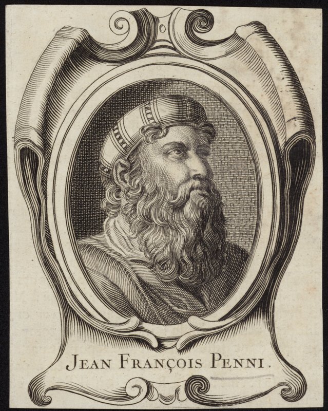 Porträtt av Jean Francois Penni av French School