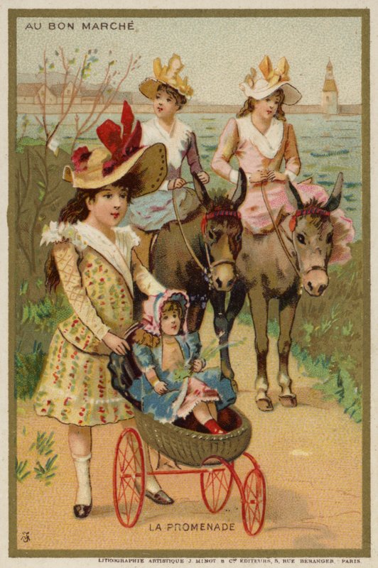 Promenade (chromolitho) av French School