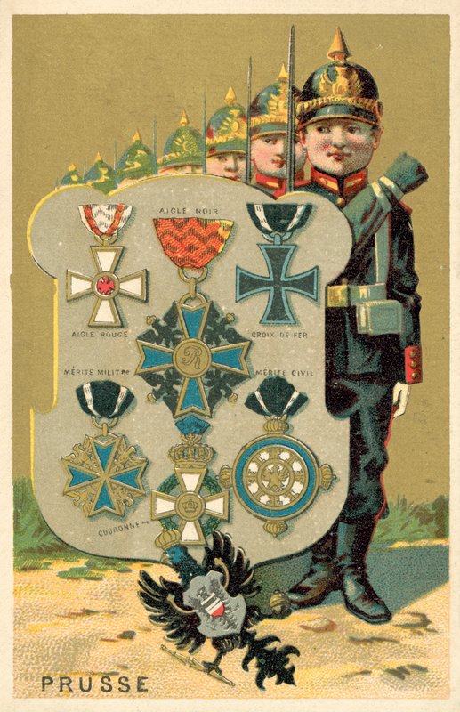 Preussen (chromolitho) av French School