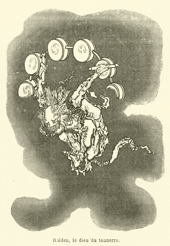 Raiden, Thunder God (gravyr) av French School