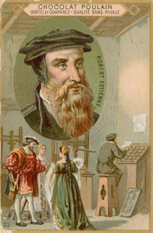 Robert Estienne av French School