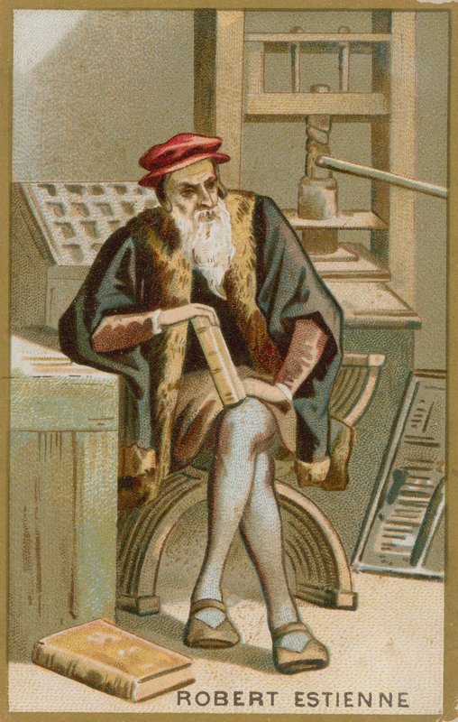 Robert Estienne av French School