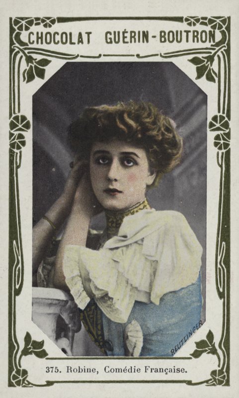 Robine, Comedie Francaise (färgad bild) av French School